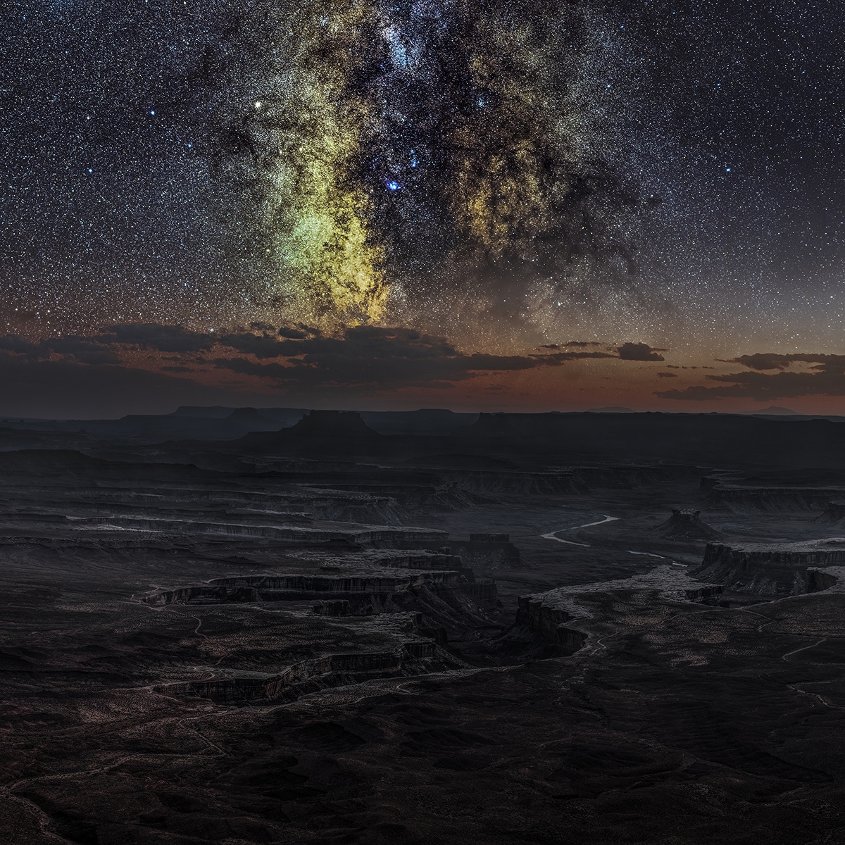 The White Rim and the Milky Way