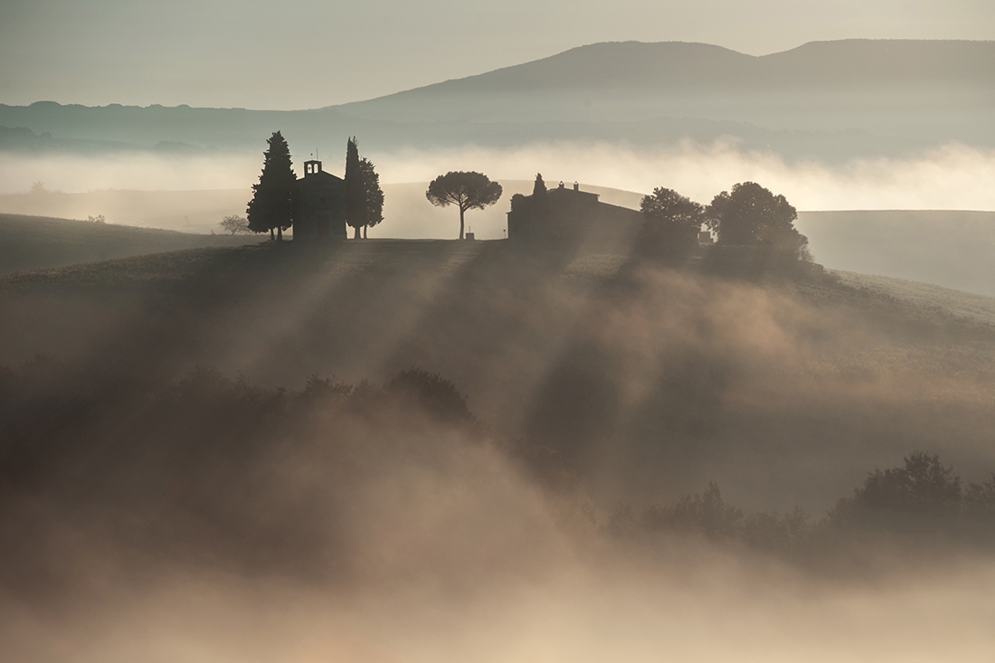 Light and Fog in Tuscany