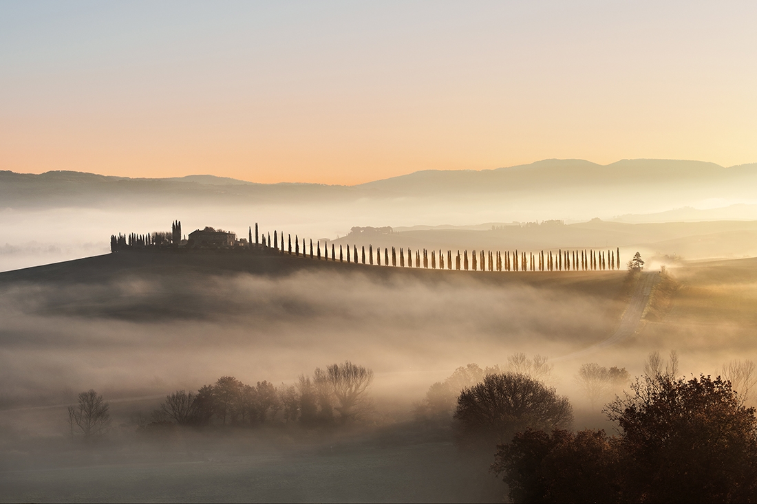 Light and Fog in Tuscany