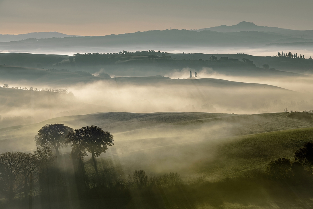 Light and Fog in Tuscany