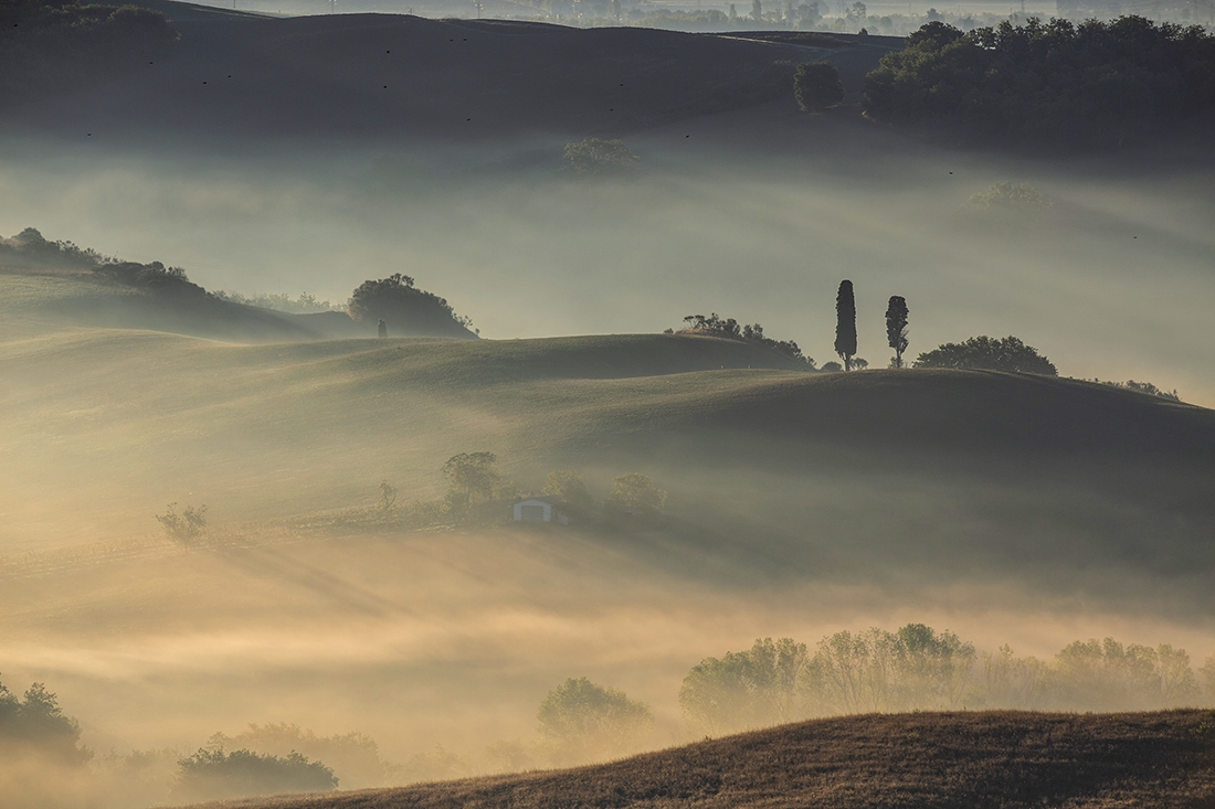 Light and Fog in Tuscany