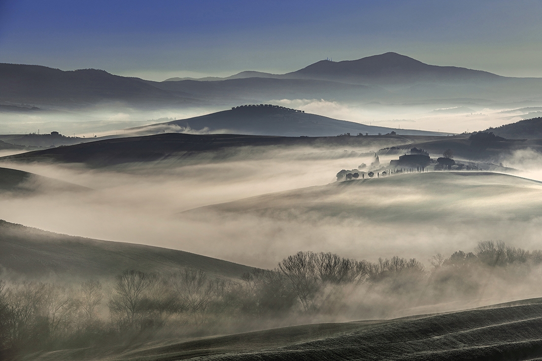 Light and Fog in Tuscany
