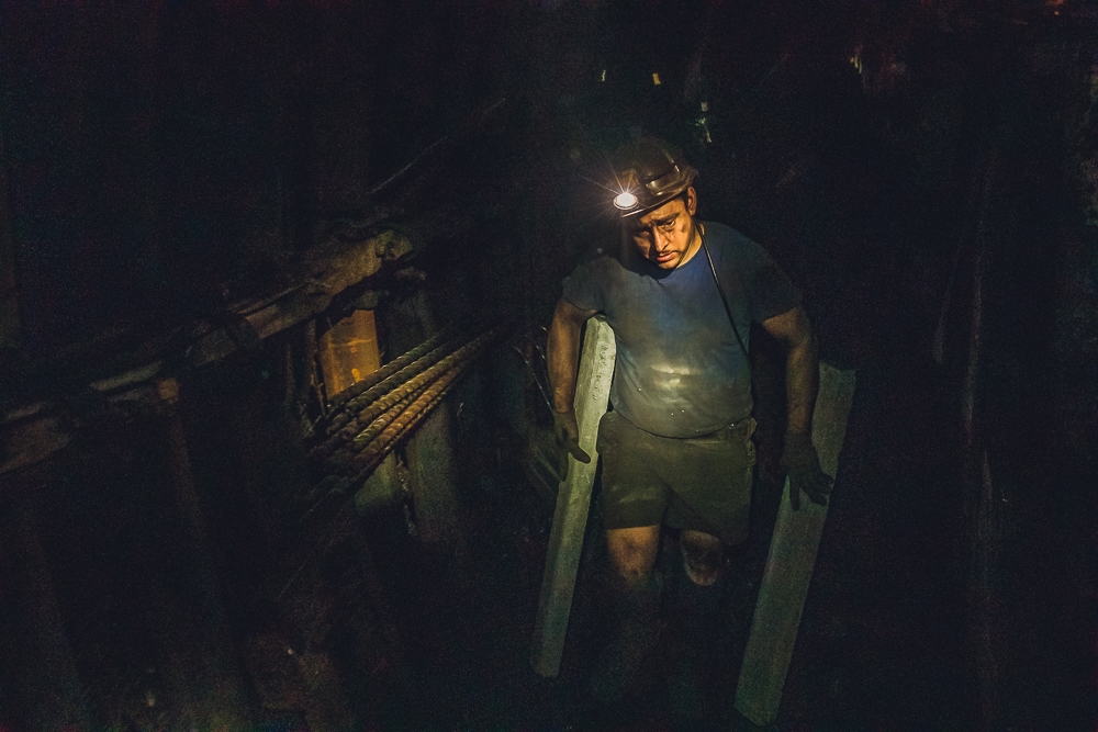 Deep in the dark