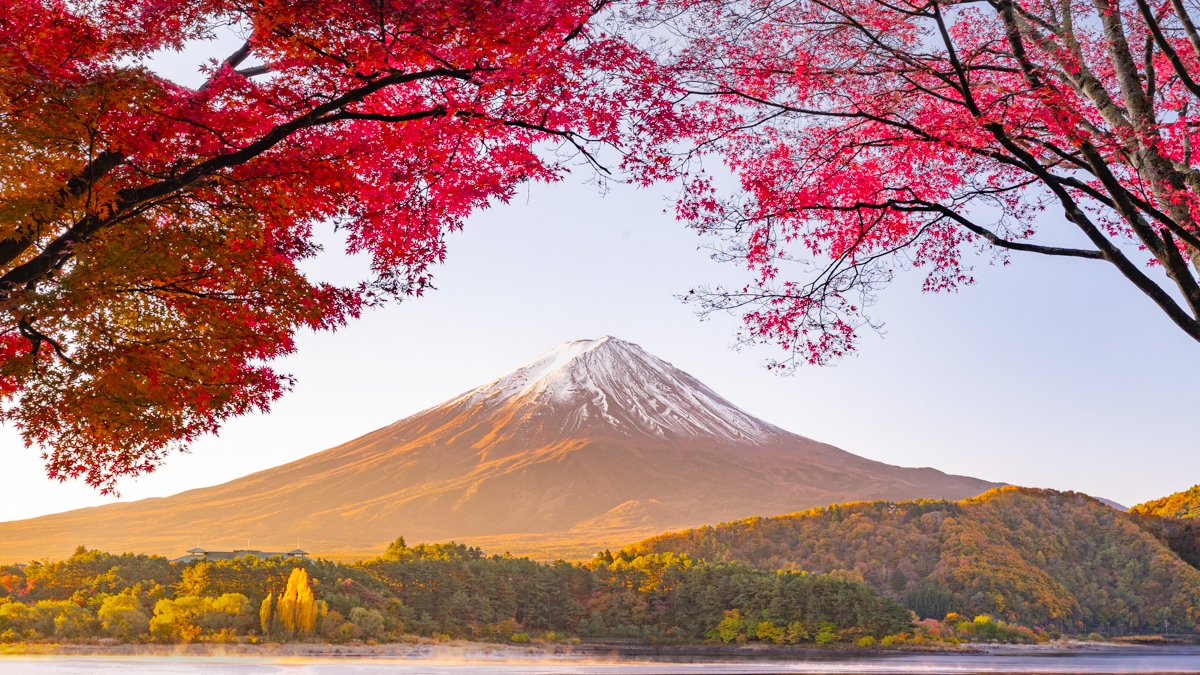 Autumn Awakening of Mount Fuji
