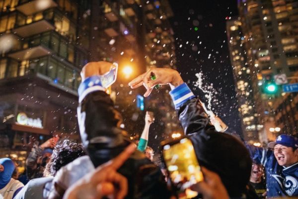 Los Angeles Rams Super Bowl celebrations