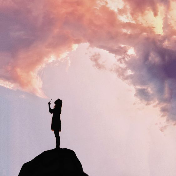 The birth of the clouds