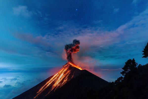 Volcano Night