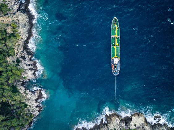 Anchored