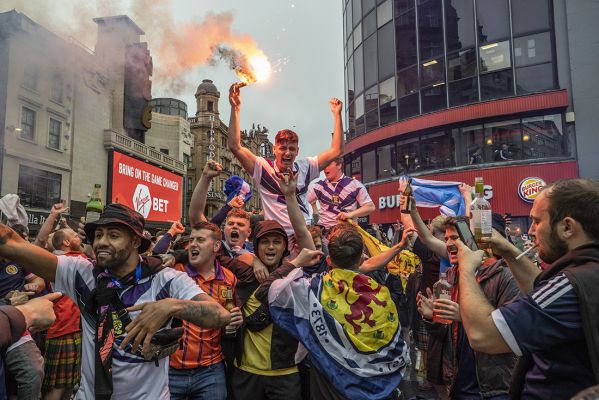 Tartan Army descend upon London for EURO20