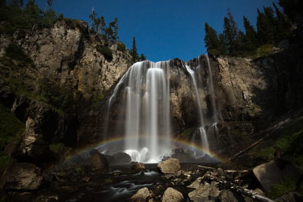 Dunanda Falls by Moonlight