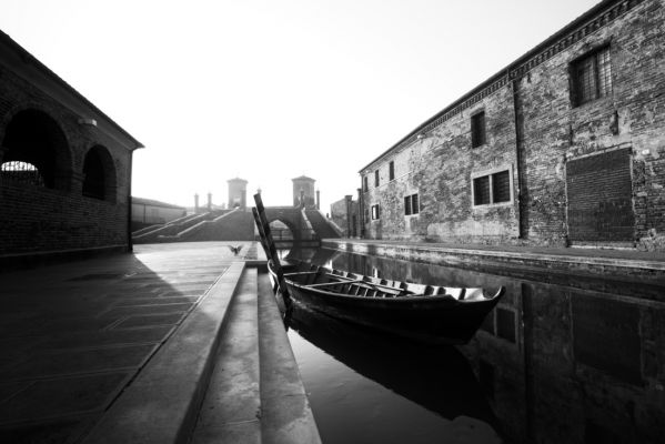 La luce del mattino a Comacchio